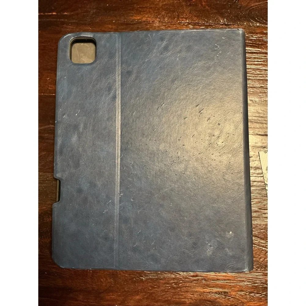Antbox for iPad Pro 11 Inch Case M5 2025/M4 2024, Built-in Pencil Blue